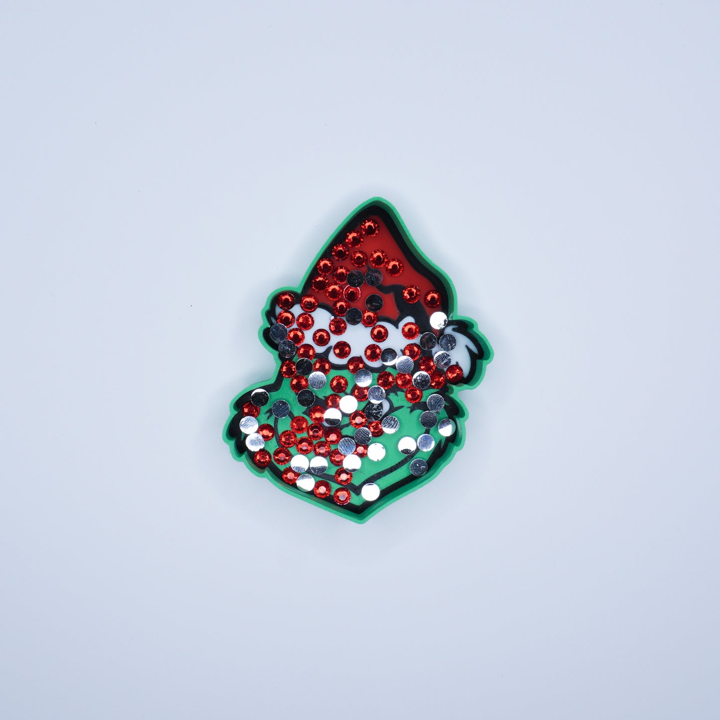 Grinch Rhinestone Tray