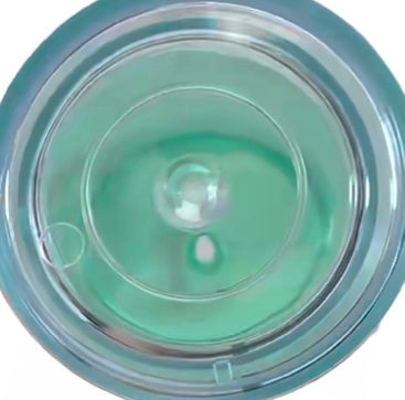 Clear 24oz SnowGlobe Tumbler PreDrilled Hole 20PCS